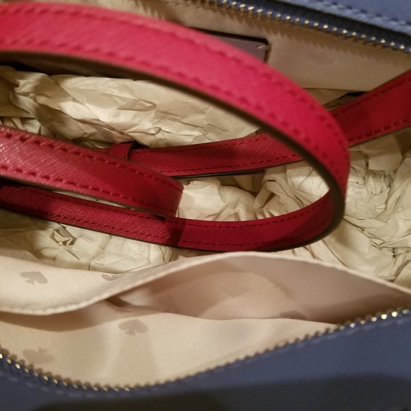 KATE SPADE CAMERON MEDIUM SATCHEL BAG FROZEN LILAC - Picture 5 of 10